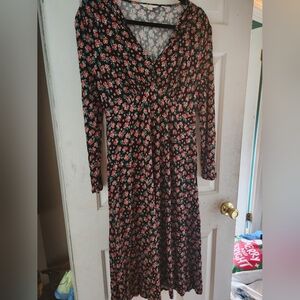 Floral Long Sleeve Dress